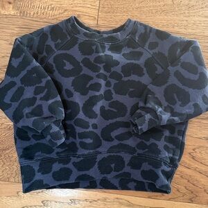 ZARA Leopard Print Sweatshirt